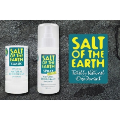 Prírodné deodoranty Salt of the Earth